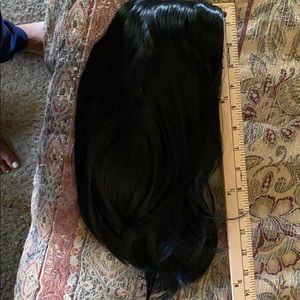12 in Black Bob Wig